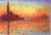 Claude Monet San Giorgio Maggiore at Dusk Sweden oil painting reproduction